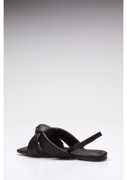 Idil Siyah Cilt Kadın Sandalet fırsatları