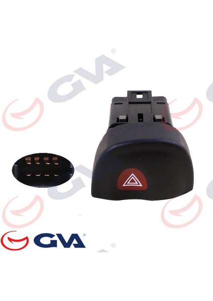 Mtxdpn Dörtlü Flaşör Renault Megane I 8 Fiş