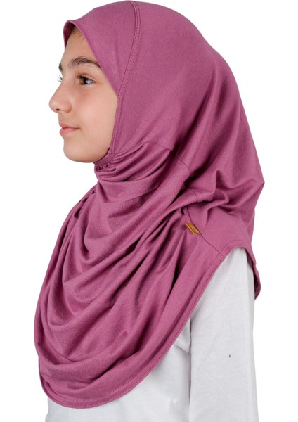 Pratik Hazır Geçmeli Çocuk Şal Pembe modelleri