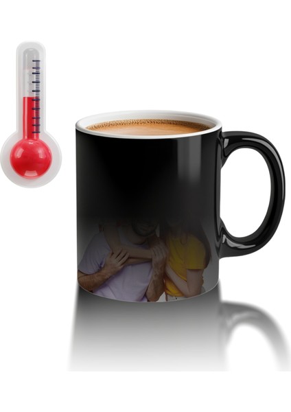 Kişiye Özel Fotoğraf Baskılı Sihirli Kupa Bardak