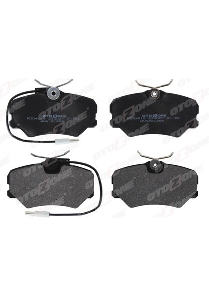 Mtxdpn Ön Balata P306 2.0 S16 1993-97 -P405 1.6i 1.8i 2.0i 1.9 Sri-2.0 MI16 Citroen Zx 2.0 Fişli GDB793