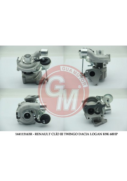 Mtxdpn Turbo Komple Clio Ii-Iii-Kng 05 Logan 07 Modus 04 Twng 07 1.5 Dci 68 Bg 54359980033