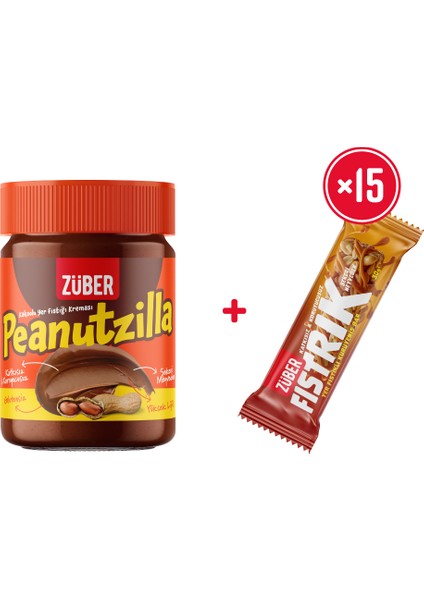 Peanutzilla ve Fıstrık Paketi