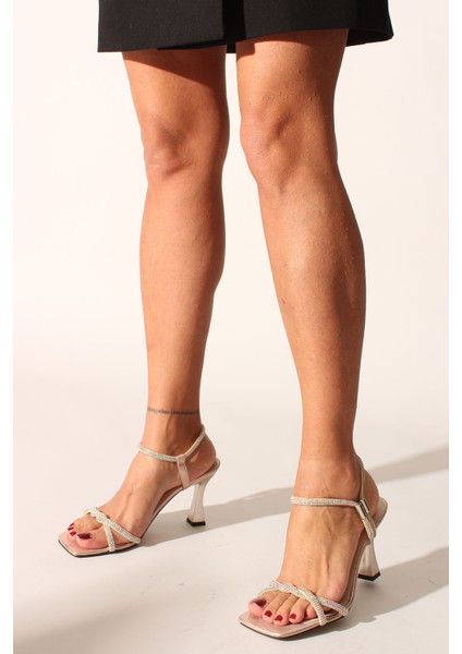 Idil Rose Taşlı Kadın Topuklu