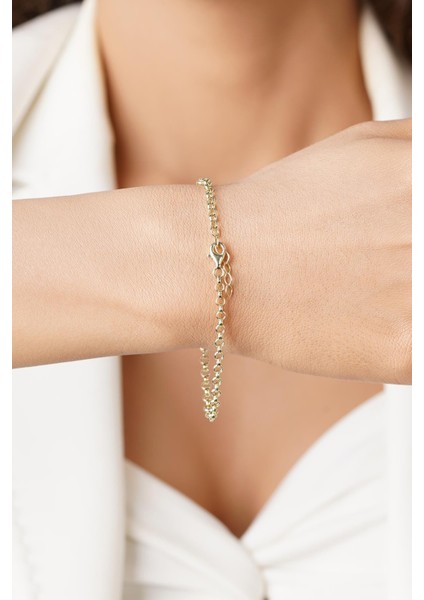 14 Ayar Altın Doch Zincirde Turkuaz Mineli Nazarlık Bileklik indirimleri