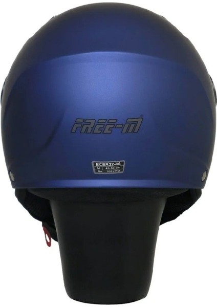 Motosiklet ve Bisiklet Yarım Camlı Çocuk Kaskı Ce Abs Material Motor Kaskı Mat Mavi fiyatları