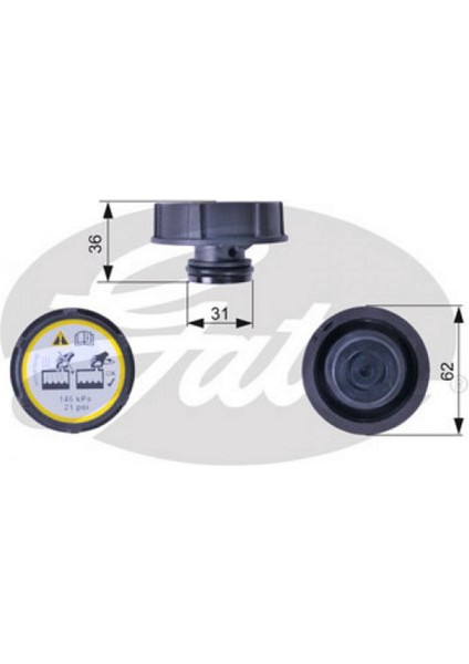 Mtxdpn Yedek Su Depo Kapagi Freelander 2 L359 R.r Evoque L538 L551 Jaguar E-Pace X540 Ford B-Max C-Max Fiesta Focus Galaxy Kuga Mondeo Volvo S40 S60 S80 S90 C70 C30