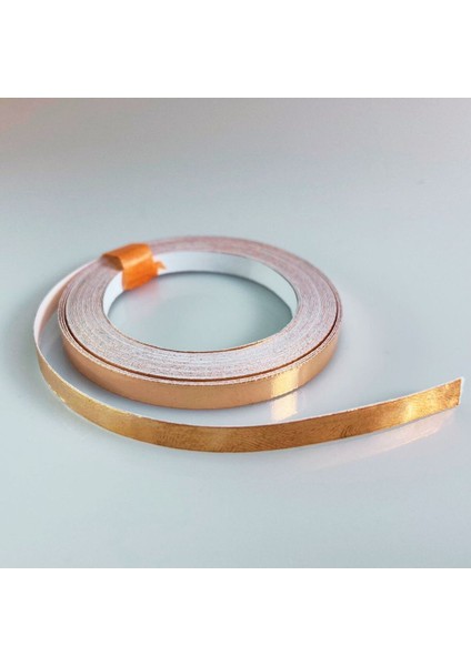 Bakır Folyo Iletken Bant - 3 mm x 5 Metre Kağıt Devre Cam Vitray modelleri