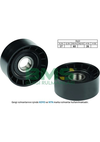 Mtxdpn Alternatör Gergi Rulmani Clio Ii-Kng 1.6-1.4 16V Lgn I-Ii 1.6 16V-MASTER-TRAFFIC-MOVANO-VIVARO1.9DCI