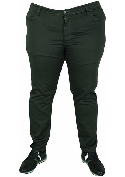 Büyük Beden Klasik 5 Cep Pantolon Venedik 11916 Hakı fiyatları