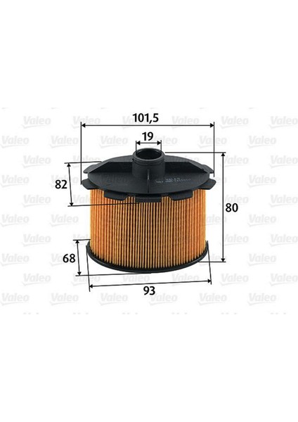 Mtxdpn Yakit Filtresi PARTNER-P206-P306 Berlin-Jumpy- Xsara-Scudo-Corolla 00-02 1.9d 98 Dw8