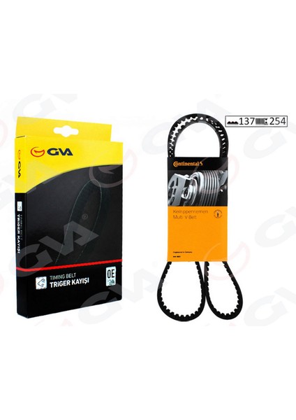 Mtxdpn Triger Kayişi 137X254 Vw Caddy Ii 1.9d 8V 95-04 Golf 1.9tdi 8V 91-99 Passat 1.9d