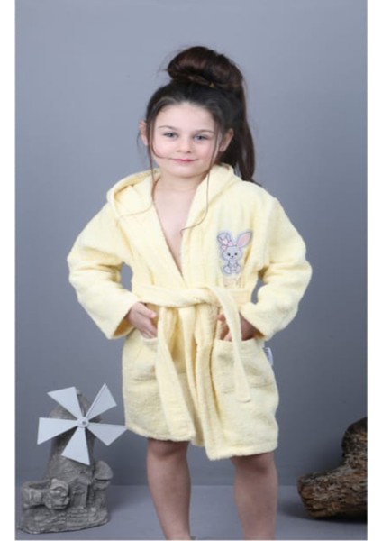 Kapüşonlu Çocuk Bornoz %100 Pamuk Kız Erkek Bebek Çocuk Bornozu fiyatları