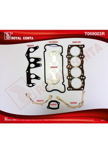 Mtxdpn Motor Takim Conta Süper Palio 1.2 8V Em.