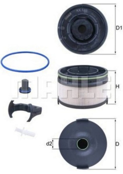 Mtxdpn Yakit Filtresi Mercedes OM654 W177 W247 W205 S205 C205 W213 S213 C238