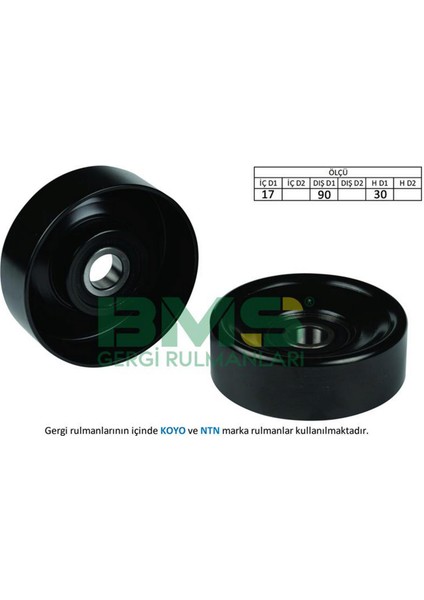 Mtxdpn Alternatör Gergi Rulmani Fiesta 1.8di 00- -Focus 1.8tdci-1.8di-1.8tddi 98-04 -Tourneo Connect 1.8d