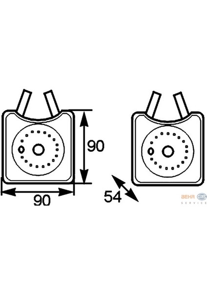Mtxdpn Yağ Soğutucusu (Audi A3 I 96-03)