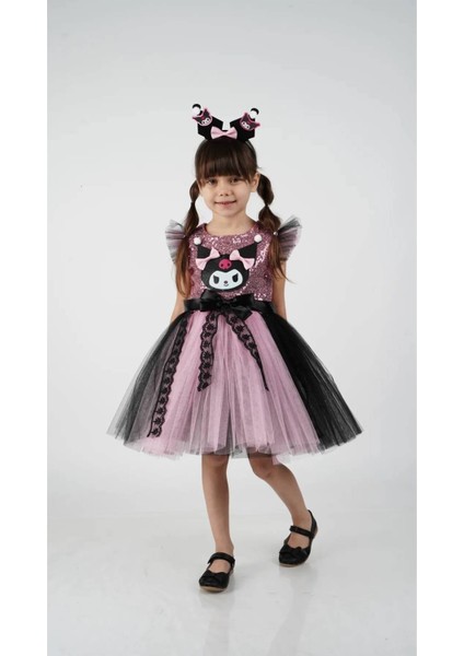 Baskılı Unıcorn Kız Elbise 1/4 Yaş fiyatları