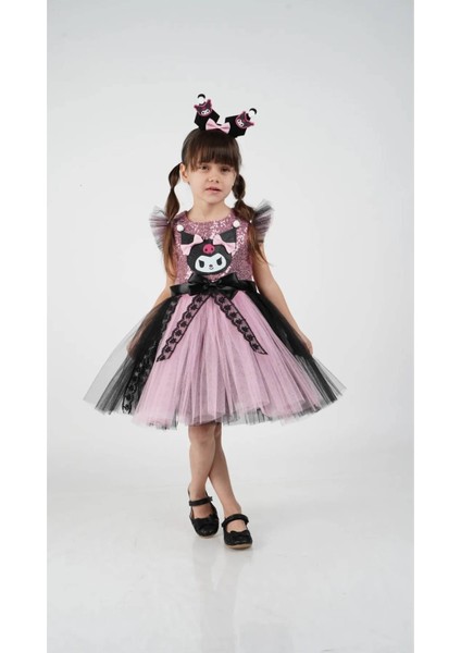 Baskılı Unıcorn Kız Elbise 1/4 Yaş fırsatları