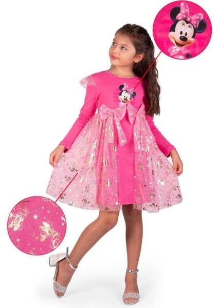 Kız Çocuk Mickey Parti Kıyafeti Dogum Günü ve Gösteri Kostümü Elbisesi fiyatları