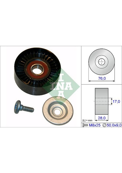Mtxdpn Alternatör Gergi Rulmani Sprinter 216-316 08 C Serisi W204-S204 C180 Kompresör