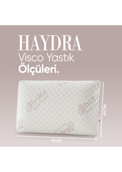 Dinlendirici Tombul Visko Yastık - Ortopedik Hydra Güzellik Yastığı - Hyaluronic Kolajen Yastık