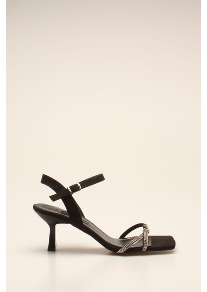 Idil Siyah Suet Talşı Kadın Topuklu fiyatları