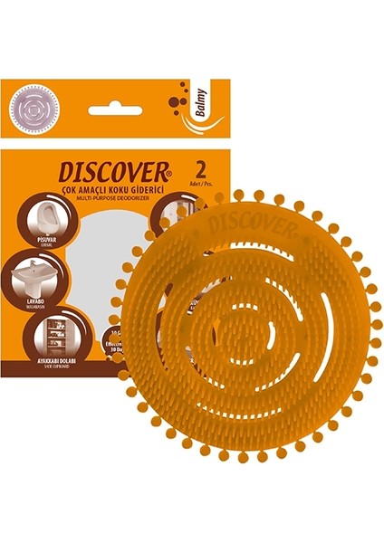 Çok Amaçlı Koku Giderici - Pisuvar Plastiği 2'li Paket