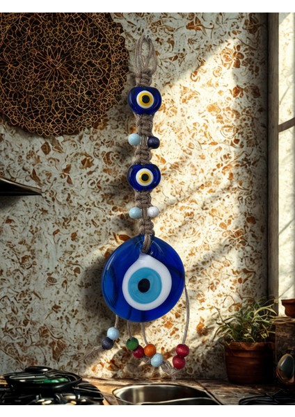 Nazar Boncuğu Duvar Süsü - Büyük Boy - Hediyelik - Şık Ev Ofis Aksesuarı - Dekoratif fırsatları
