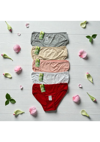 Kadın Bambu Nefes Alan Kumaş Külot 3'lü