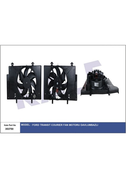 Mtxdpn Fan Motoru Ford Transit Courier 15.-1.6 Tdci 14 Klimali