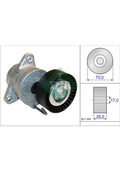 Mtxdpn Alternatör Gergi Rulmani Kütüklü Astra J-Insignia-Zafira Tourer C- 2.0 Cdti 10