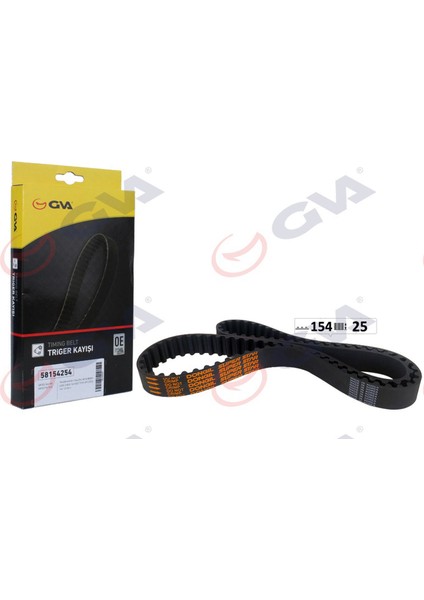 Mtxdpn Triger Kayişi 154X254 Mitsubishi L200 2.5did 16V Colt Pick Up 2.5did 16V 12/05