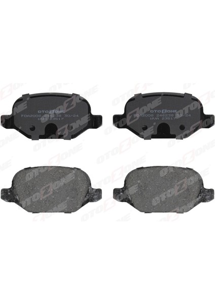 Mtxdpn Arka Balata Linea Tüm Modeller Alfa 147 01 156 97-03 Gt 03-10