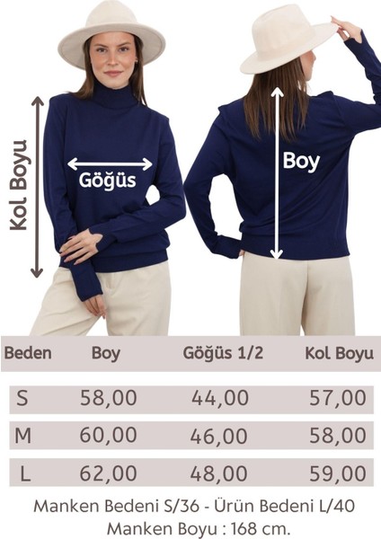 Yarım Balıkçı Yaka Triko-Lacivert indirimleri