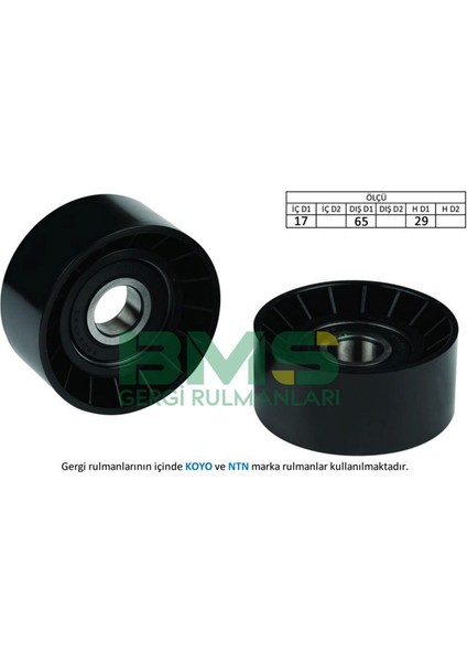 Mtxdpn Alternatör Gergi Rulmani Brava-Bravo I-Ii-Marea-Palio-Punto 1.9d-1.9jtd