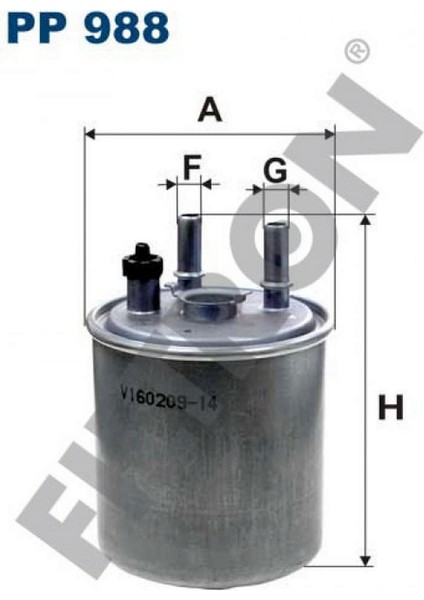 Mtxdpn Yakit Filtresi [ Renault Kangoo Ii, Twingo Ii 1.5 Dci 2008 -, Laguna Iii 1.5 Dci/2.0 Dci/3.0 Dci 2008 - ]