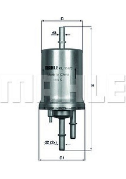 Mtxdpn Yakit Filtresi Audi A3 Ii; Seat Altea, Cordoba Iii, Ibiza Iv/v, Leon Ii; Skoda Fabia, Octavia Ii, Praktik, Roomster; Volkswağen Caddy Iii/iv, Eos, Ğolf V/vi, Jetta Ii/iii, Polo Iv/v, Touran