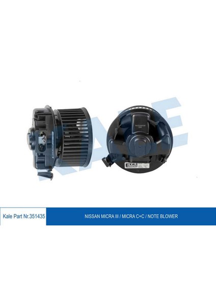 Mtxdpn Kalorifer Motoru Nissan Micra Iii-Micra C C-Note Blower