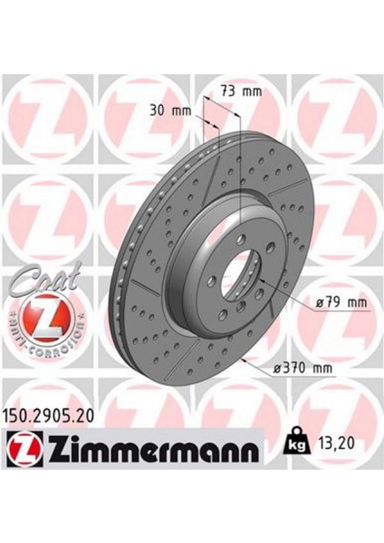 Mtxdpn Fren Diski On Bmw F20 F30 F32 F33 F34 F36 F22