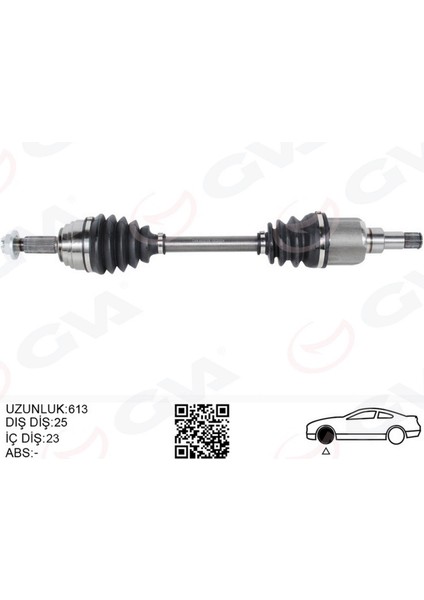 Mtxdpn Ön Aks Komple Sol Ford Yeni Courier 17 1.5-1.6 Tdci -1.0 Ecoboost