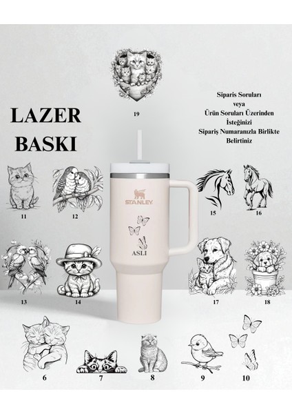 Kişiselleştirilebilir Quencher Pipetli Termos 1,18 L Açık Pembe Özel İsimli