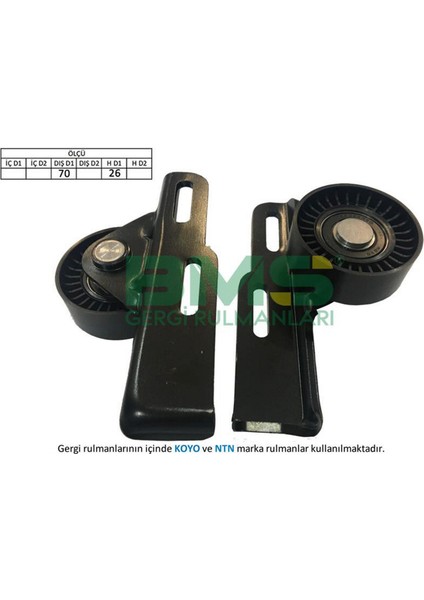 Mtxdpn Alternatör Gergi Rulmani Megane I 1.4e-1.6i-1.6e 96-99