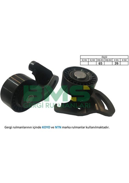 Mtxdpn Alternatör Gergi Rulmani Ayakli Clio Ii-Iii-Kangoo-Megane Ii- Scenic Ii-Logan-Note 1.5dci 1.4 16V-1.6 16V