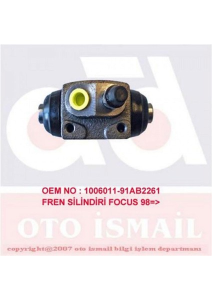 Mtxdpn Fren Silindiri [ Ford Focus ( 20,64 ) ]