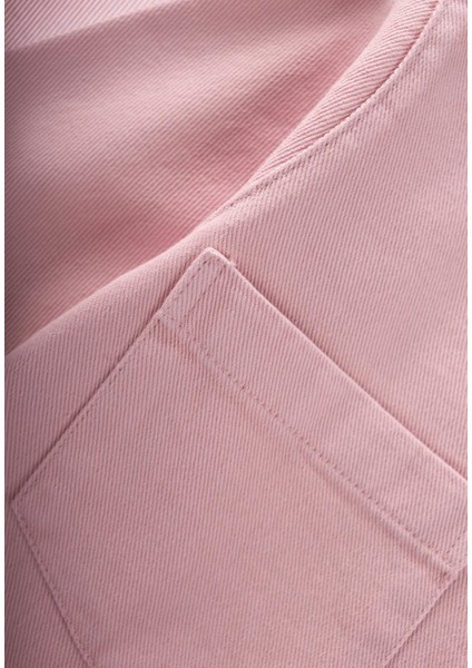 Büyük Çift Cepli Gabardin Ceket 2-7 Yaş Pembe modelleri