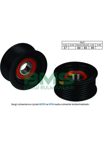 Mtxdpn Alternatör Kasnaği Rulmanli Suzuki Grand Vitara 1.9 Ddis 06