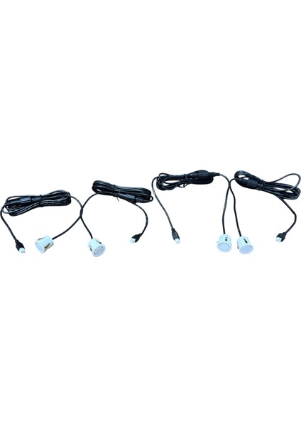 Araç Park Sensör Gözü 18MM Beyaz (SNR18-W) 4 Adet Fiyatı