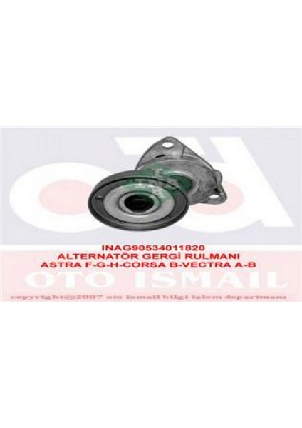 Mtxdpn Alternatör Gergi Rulmani Kütüklü Astra F-G-H-Vectra A-B-Corsa B-Combo-Zafira-1.4- 1.6i-1.8i-2.0i 16V