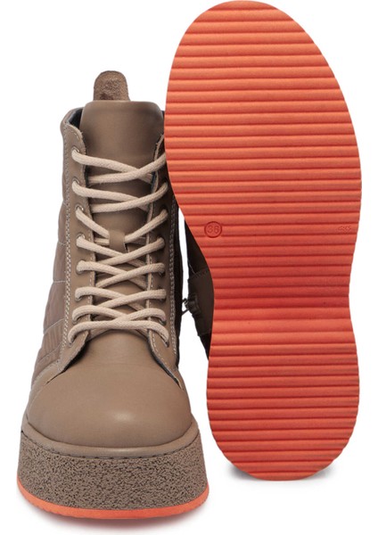 Vizon Hakiki Deri-Tekstil Kadın Casual Bot - K24K1BT67547-U3X fırsatları